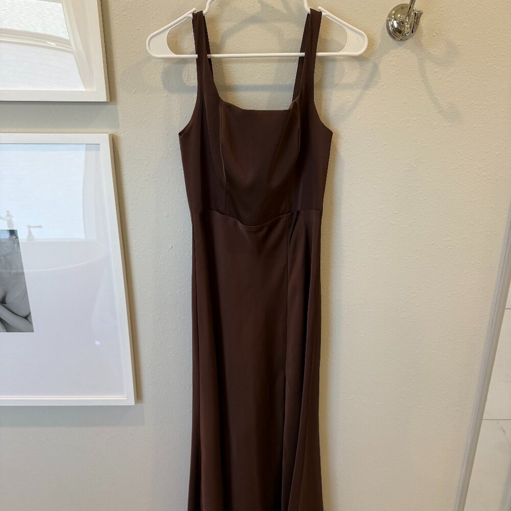 Alex Convertible Dress Matte Satin